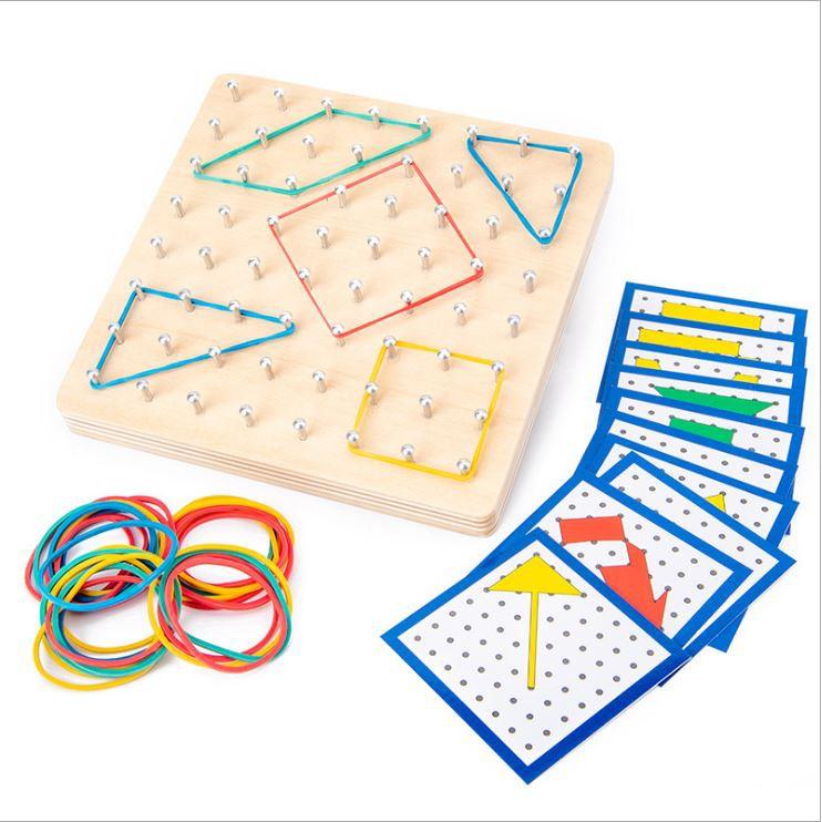 Bảng dây chun tạo hình (Rubber band Board)