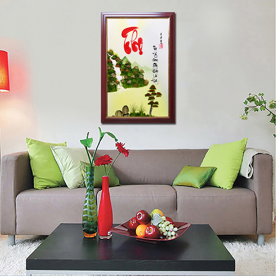 Thư pháp chữ Thọ