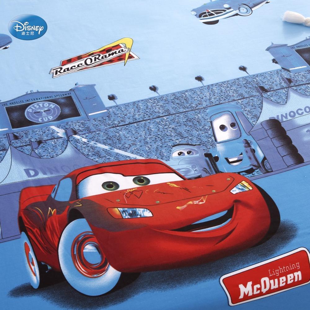 Hoạt Hình Lightning McQueen Trang Bị Tấm Có Độ Đàn Hồi Giường Tấm Khăn Trải Giường Cotton Bọc Nệm Đơn Đôi Full