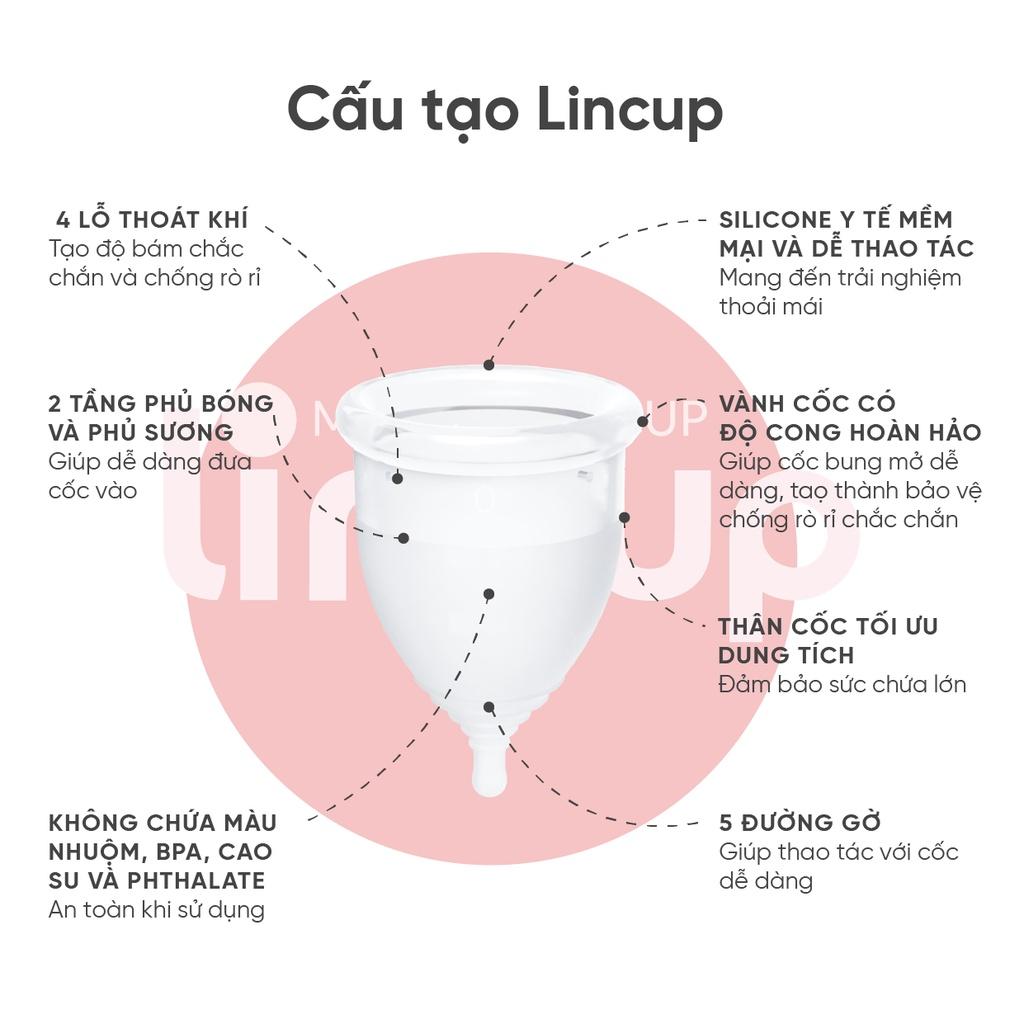 Cốc nguyệt san Lincup 0 chính hãng - Nhập Khẩu Mỹ