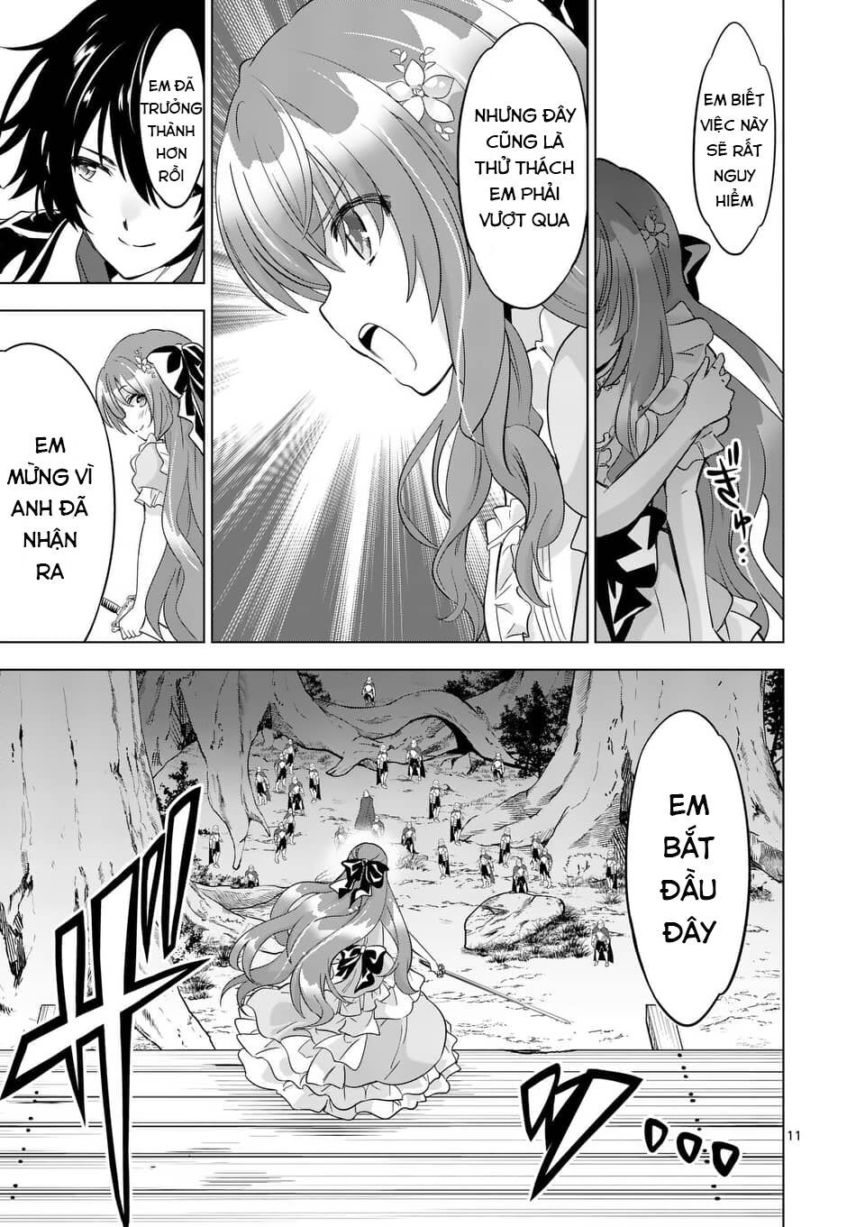 shijou saikyou ouku-san no tanoshii tanetsuke harem uzukuri chapter 55.1 11