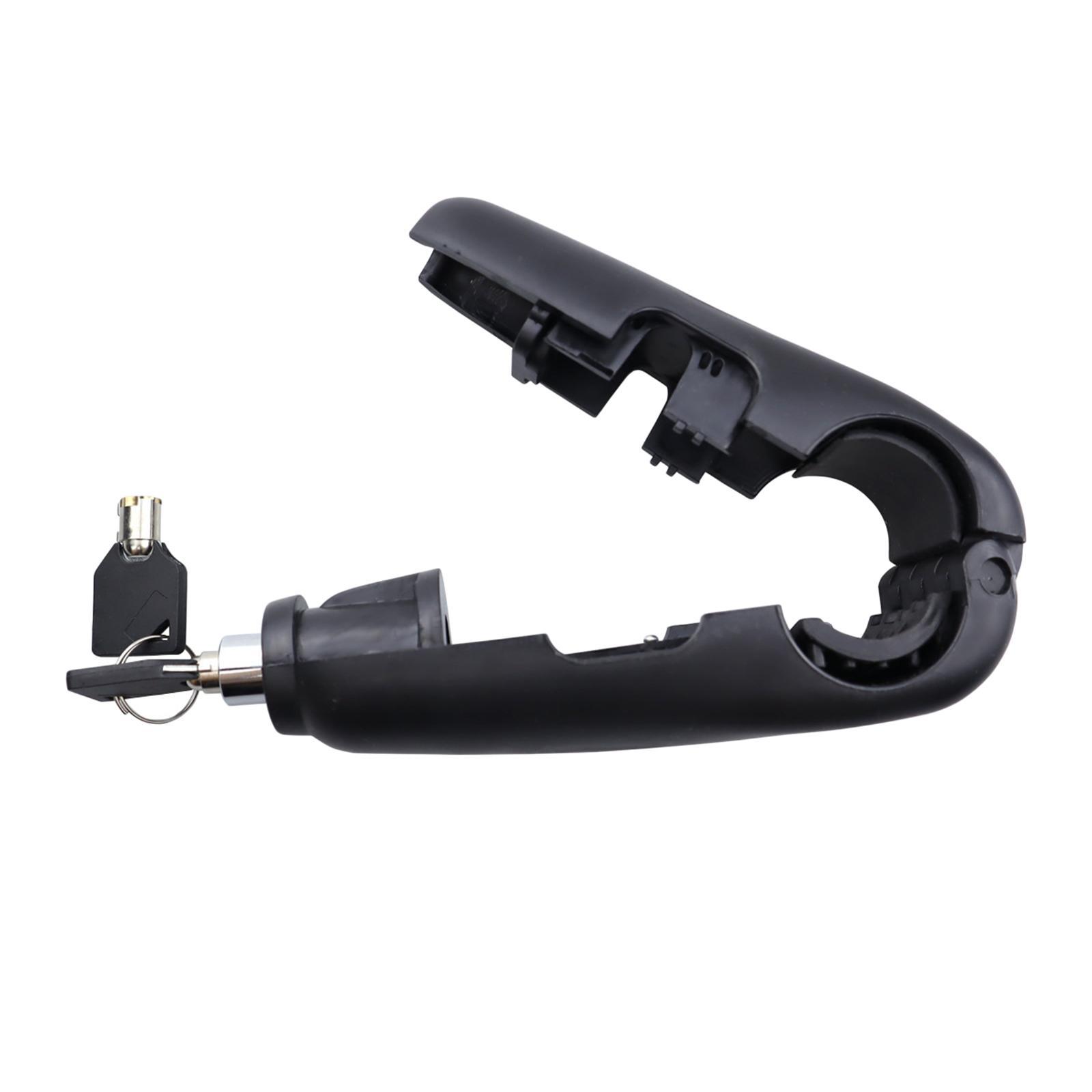Motorcycle Handlebar Lock Heavy Duty with 2 Keys Bike Handlebar Lock Premium