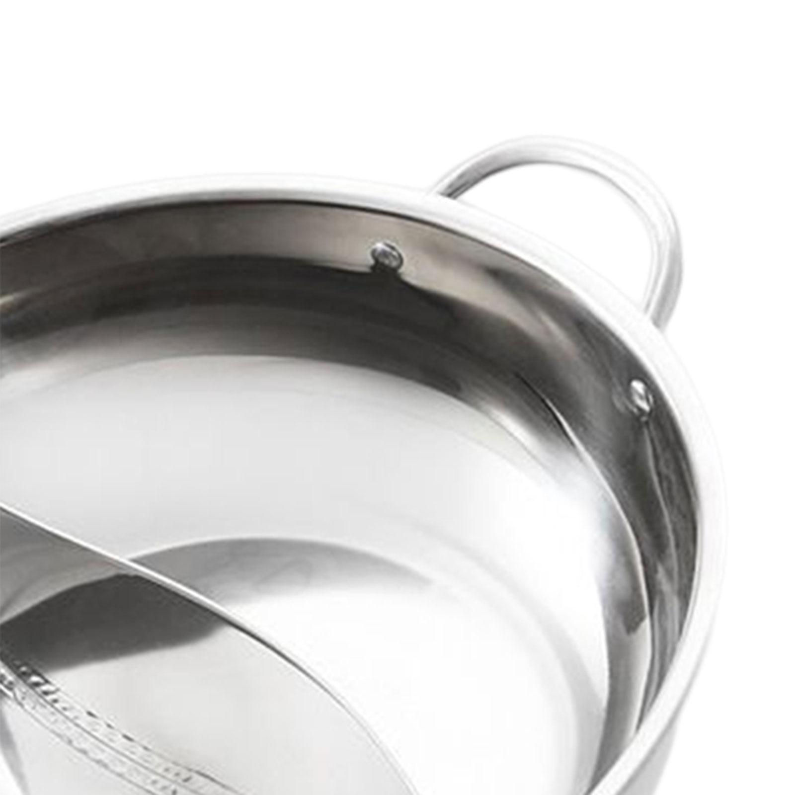 Pot with Divider Cookware Kitchenware Cookware Cooking Pot for