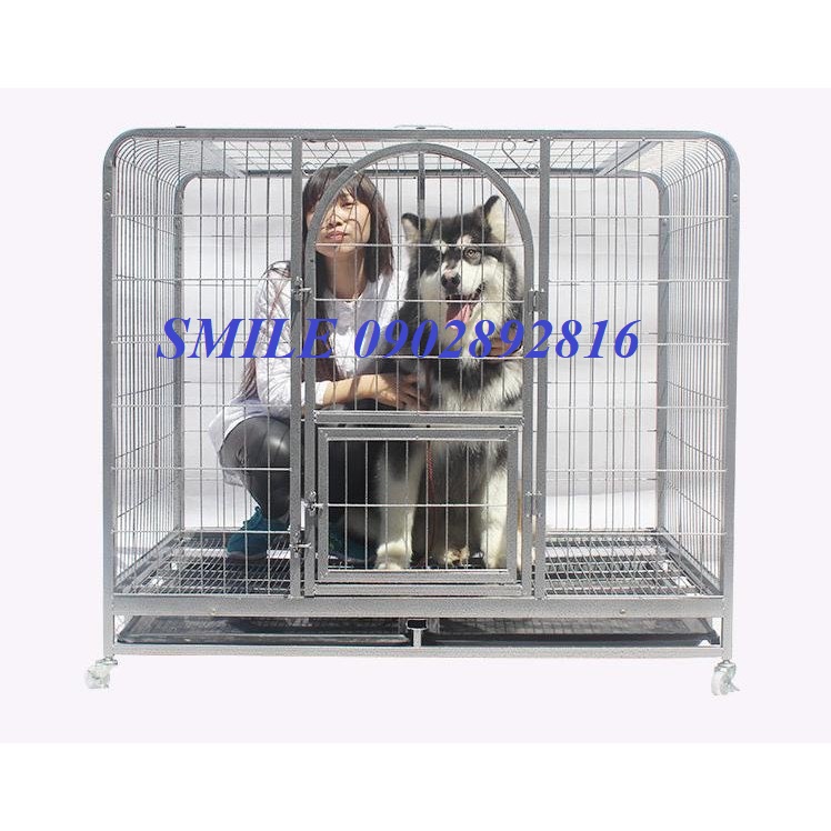 Chuồng Size lớn 1Mét25cm , Chuồng Size Đại Dành Cho Chó Lớn Becgie