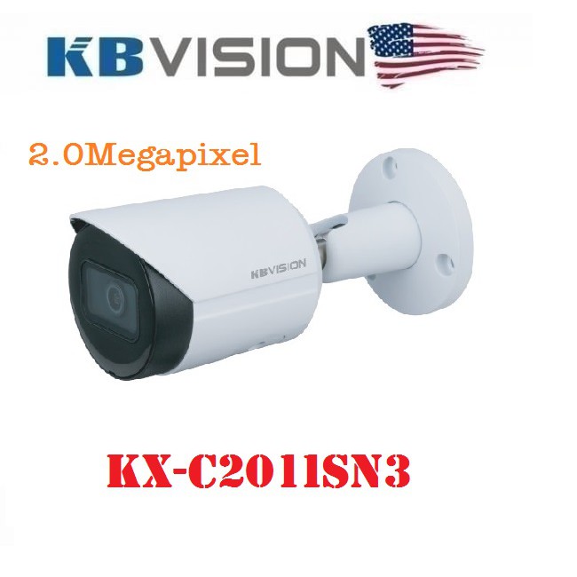 Camera IP hồng ngoại 2.0 Megapixel KBVISION KX-C2011SN3 - Hàng Chính Hãng