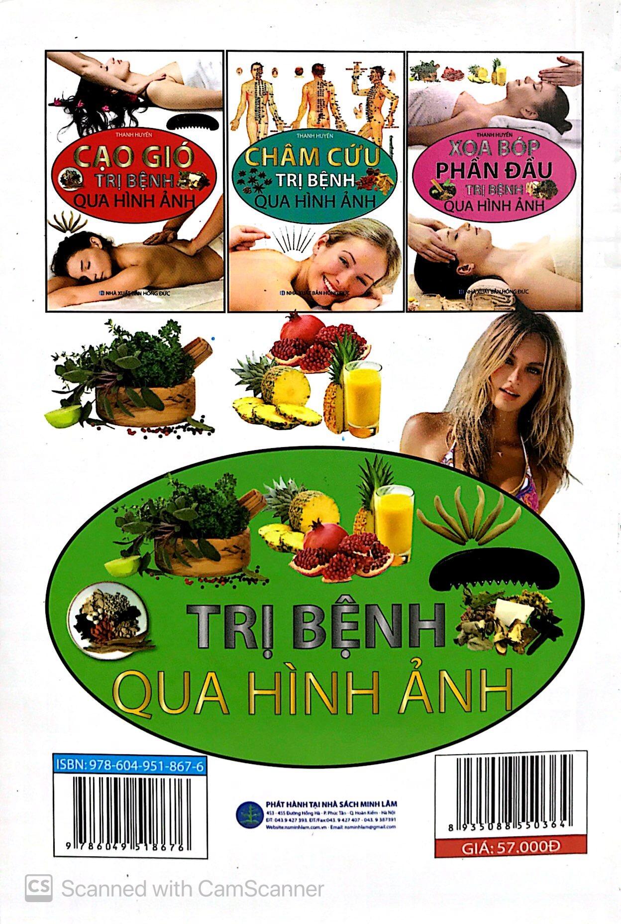 Sách Xoa Bóp Phần Đầu Trị Bệnh Qua Hình Ảnh