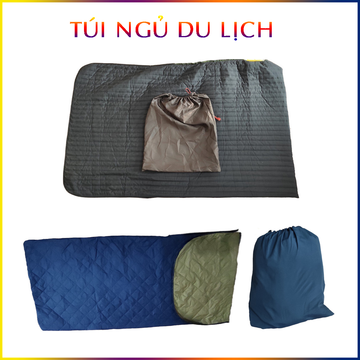 Túi Ngủ Du Lịch Dã Ngoại Và Văn Phòng Gấp Gọn