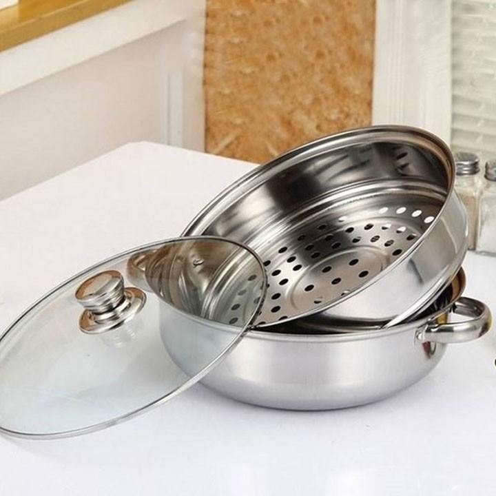 Nồi hấp inox đa năng cho gia đình