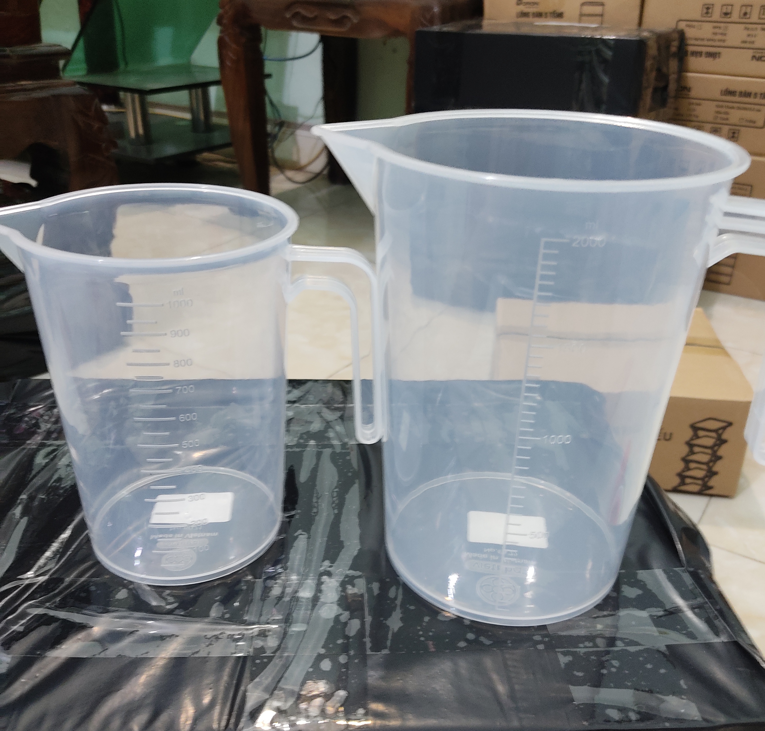 Ca định lượng 1 lit, 2 lít đong đo thể tích vạch chính xác hàng Cao cấp việt nhật