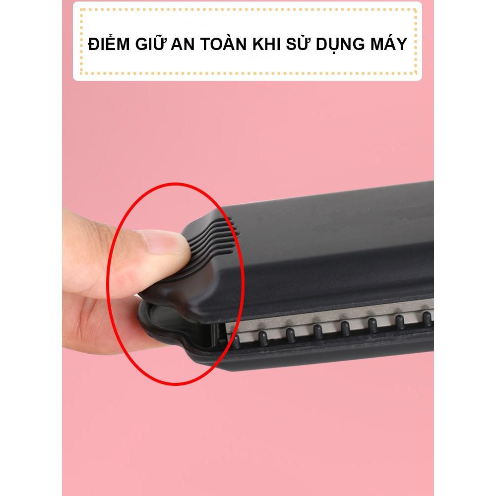 Máy Dập Xù Bản To Cao Cấp, Ép uốn tóc Chuyên Dụng Trong Các Salon DX01