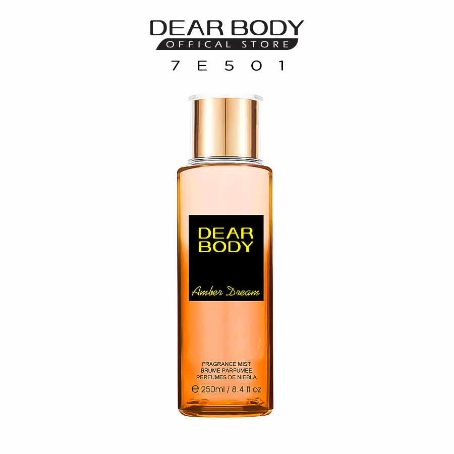 XỊT THƠM TOÀN THÂN DEAR BODY - FRAGANCE MIST 250ml - Thơm Mát - Quyến Rũ - Lưu Hương tới 8h - Hương Thơm Đặc Biệt