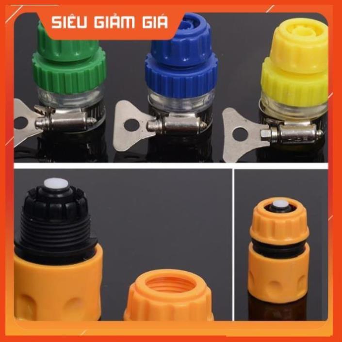 Bộ dây vòi xịt nước rửa xe, tưới cây . tăng áp 3 lần, loại 20m 206622-5 cút sập,nối vàng + tặng đai