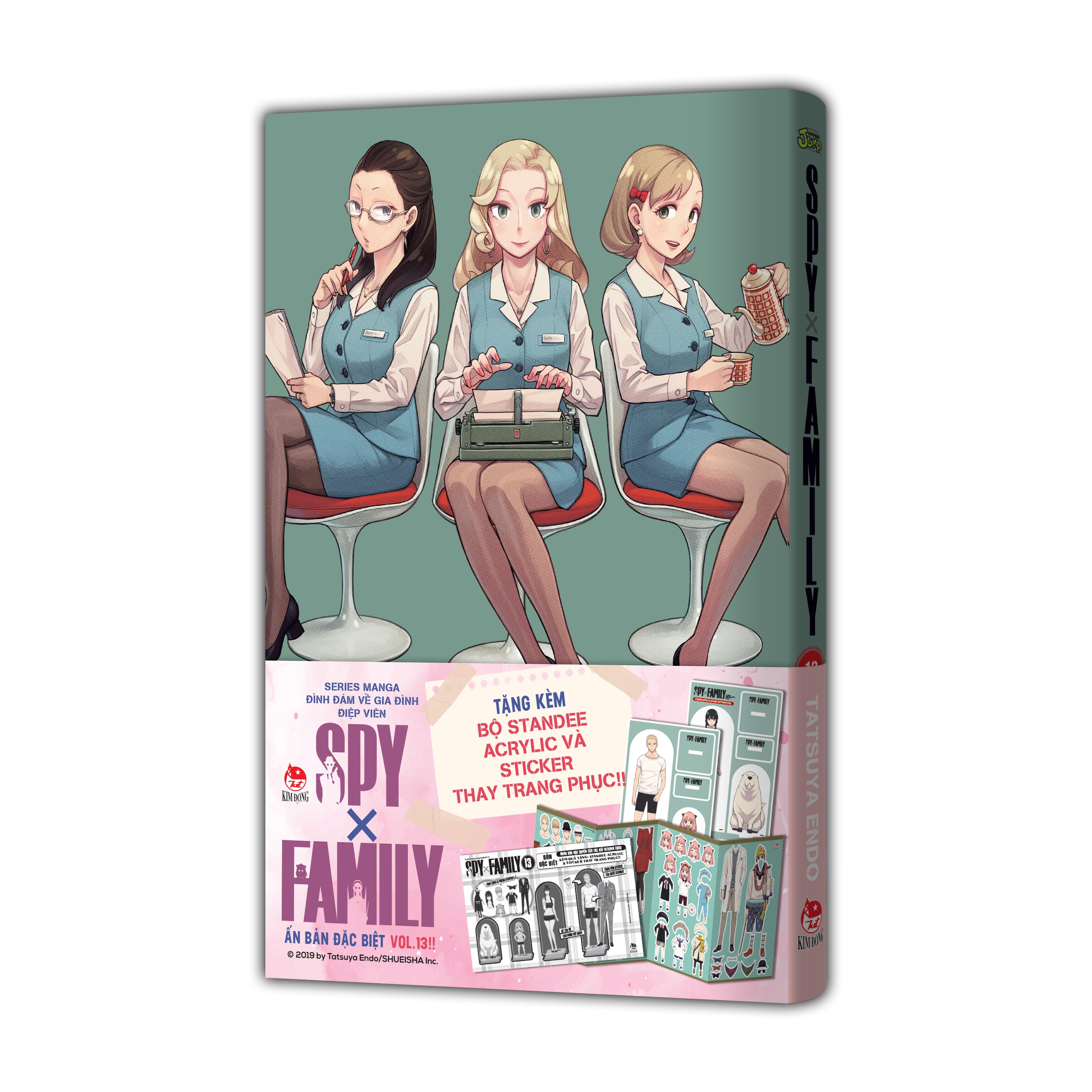 Spy X Family – Tập 13 (Bản Đặc Biệt) [Tặng Kèm Set Standee Acrylic + Set Sticker]