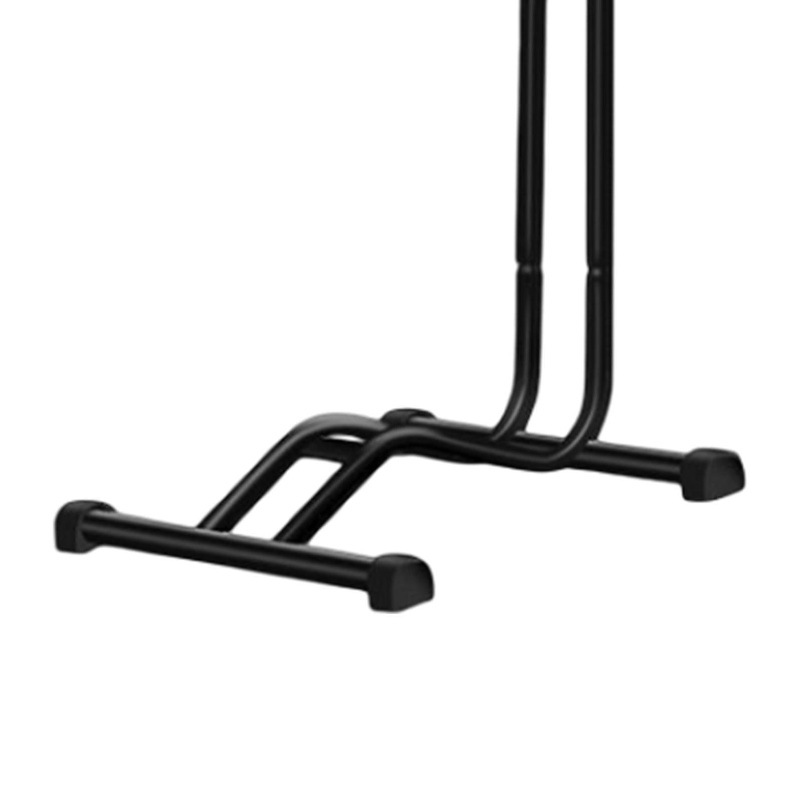 Bike Floor Stand for Bike Repair Indoor Outdoor Streets Parking Rack