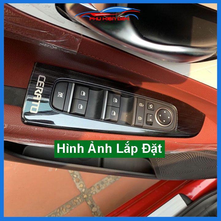 Ốp nội thất Cerato 2019-2020-2021-2022 vân Titan bảo vệ chống trầy xước và làm đẹp xe