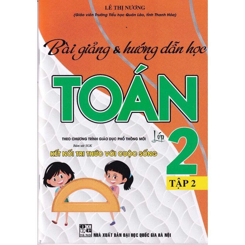 Sách - Bài giảng và hướng dẫn học Toán lớp 2 tập 2