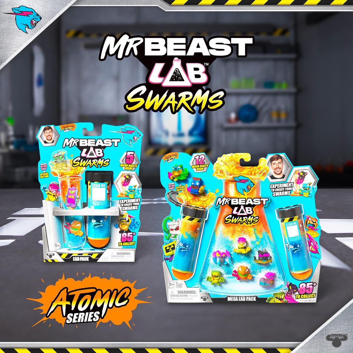 Đồ Chơi Phòng Thí Nghiệm - 5 Sinh Vật - MrBeast Lab 24747 (Sản Phẩm Bên Trong Là Ngẫu Nhiên)