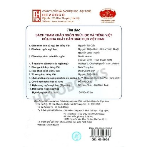 Sách - Cơ Sở Ngôn Ngữ Học Và Tiếng Việt