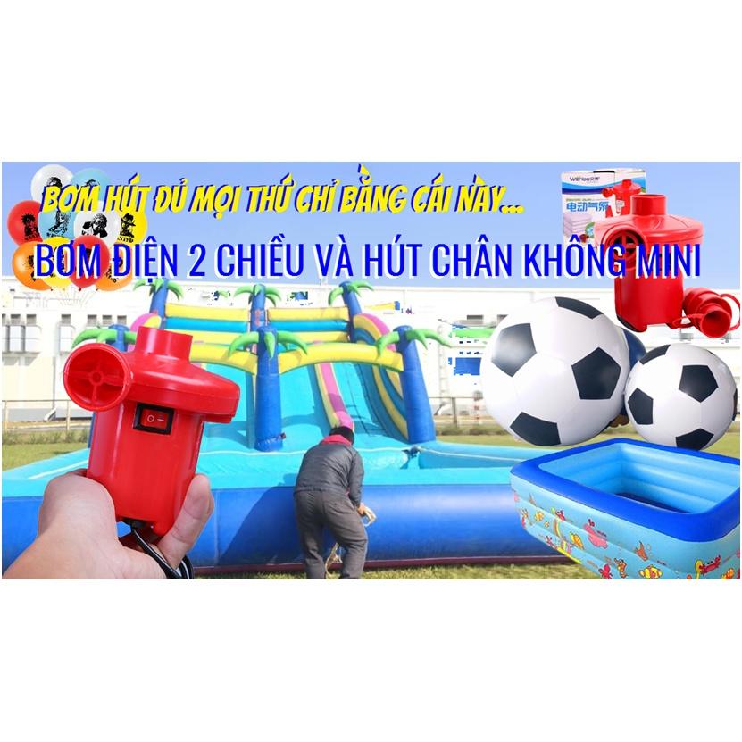 Bơm Điện 2 Chiều Bơm Và Hút Chân Không, Bơm Phao Bể Bơi Siêu Tiện Lợi