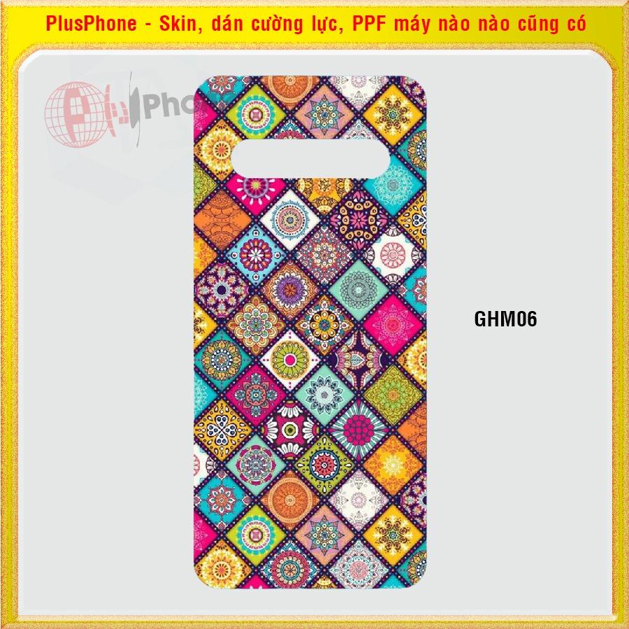 Dán Skin cho điện thoại LG V40, V50, V50s, V60 thinQ in phối màu