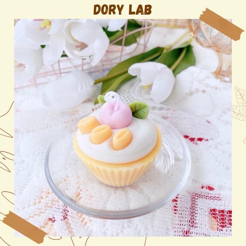 Set Tự Làm Nến Tại Nhà Bánh Cupcake Cherry