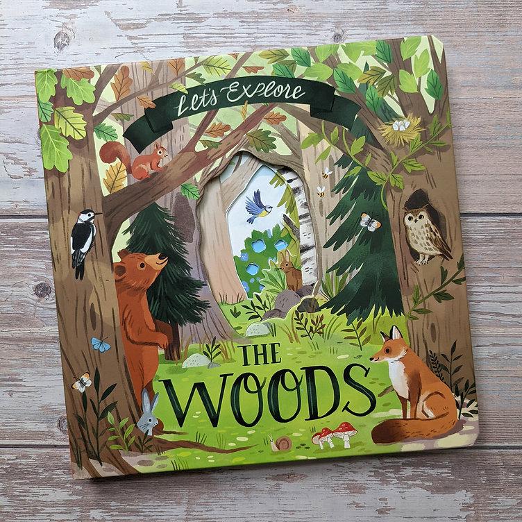 Nature Die-cut Book - Let's Explore! The Woods