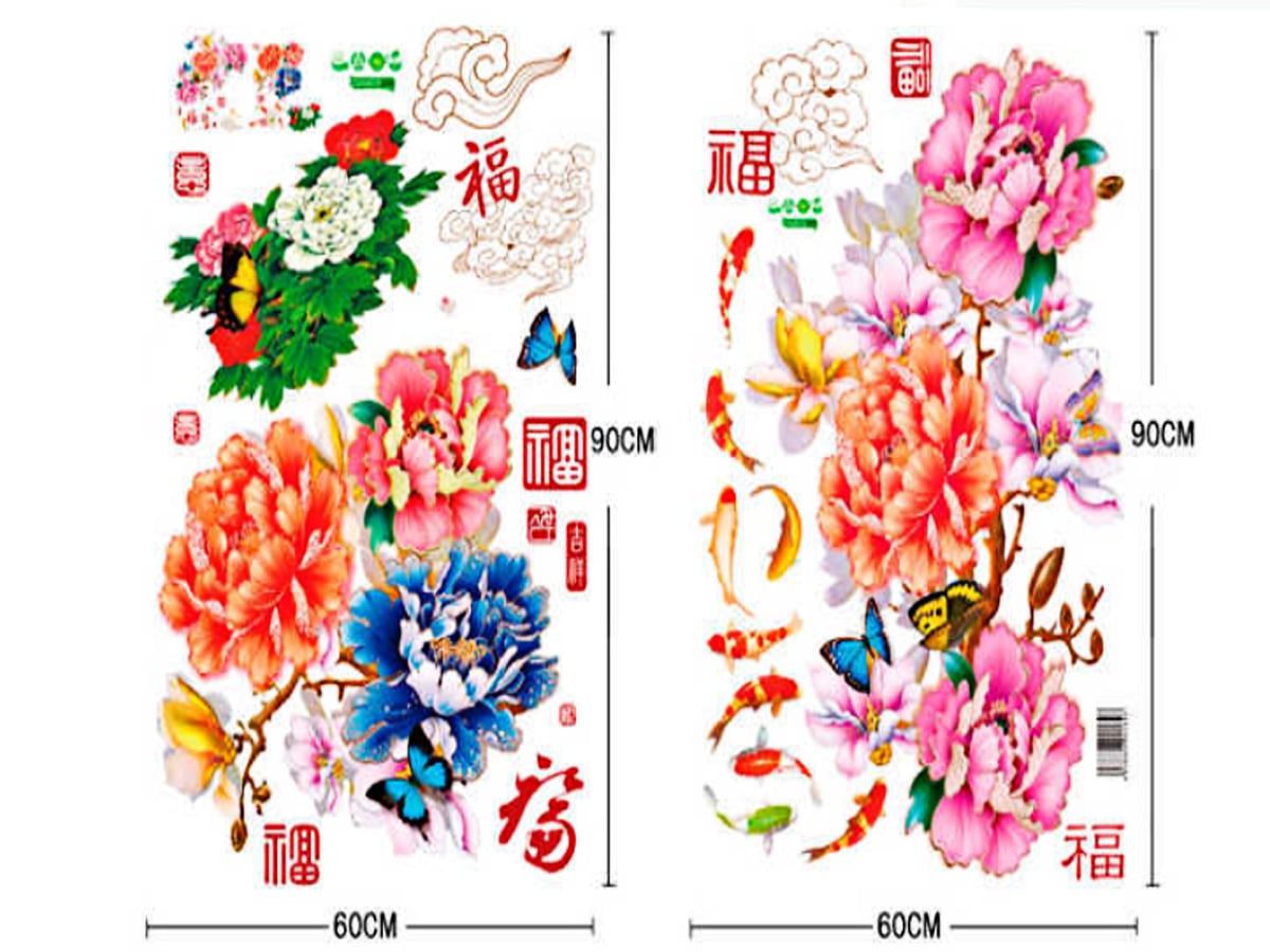 DECAL MẪU ĐƠN ĐỎ