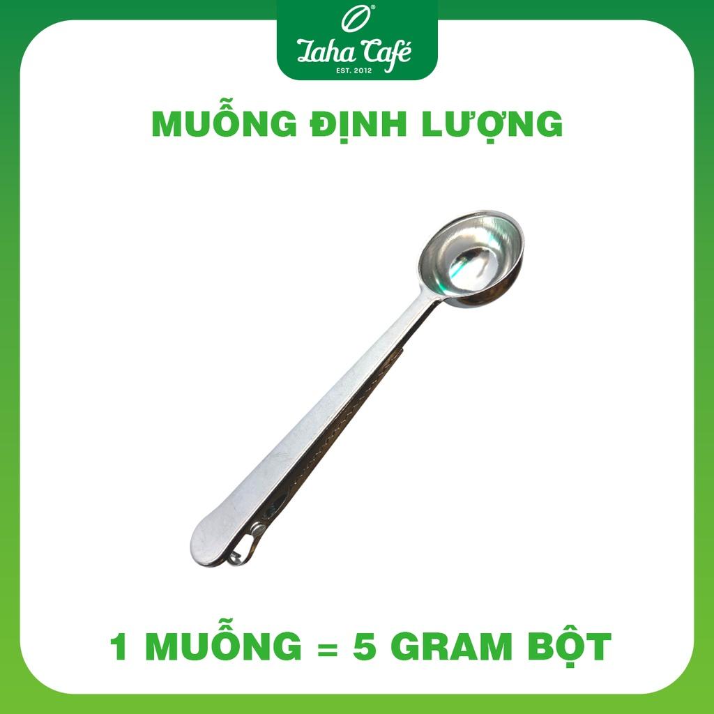 Muỗng Định Lượng Inox Kết Hợp Kẹp Miệng Túi - Laha Cafe