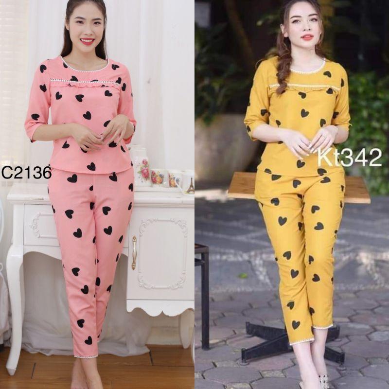 Đồ bộ tim xinh đẹp rẻ