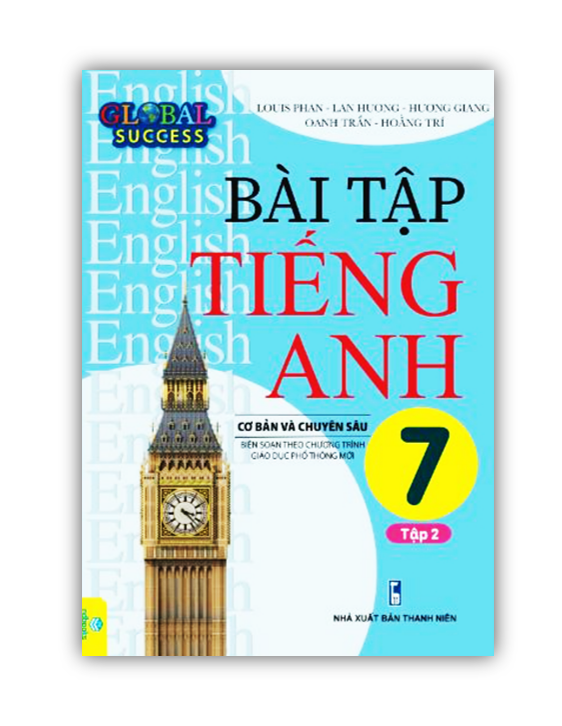 Sách - Bài Tập Tiếng Anh 7 tập 2 Cơ Bản Và Chuyên Sâu