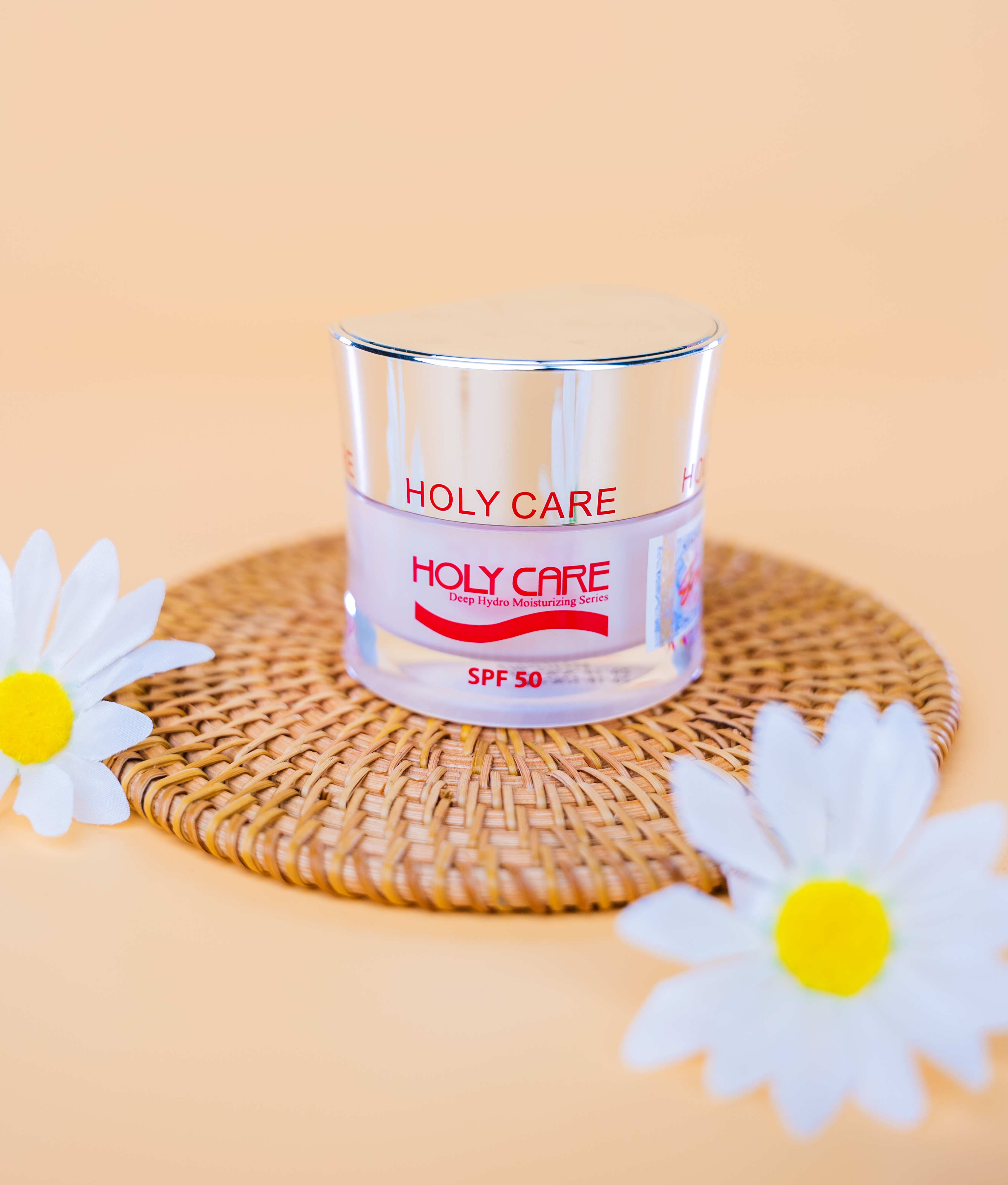 [Tặng kèm BÔNG TẨY TRANG Grenobil 150miếng/cây]KEM DƯỠNG TRẮNG DA COLLAGEN HOLY CARE NGỌC TRAI RONG BIỂN 20G