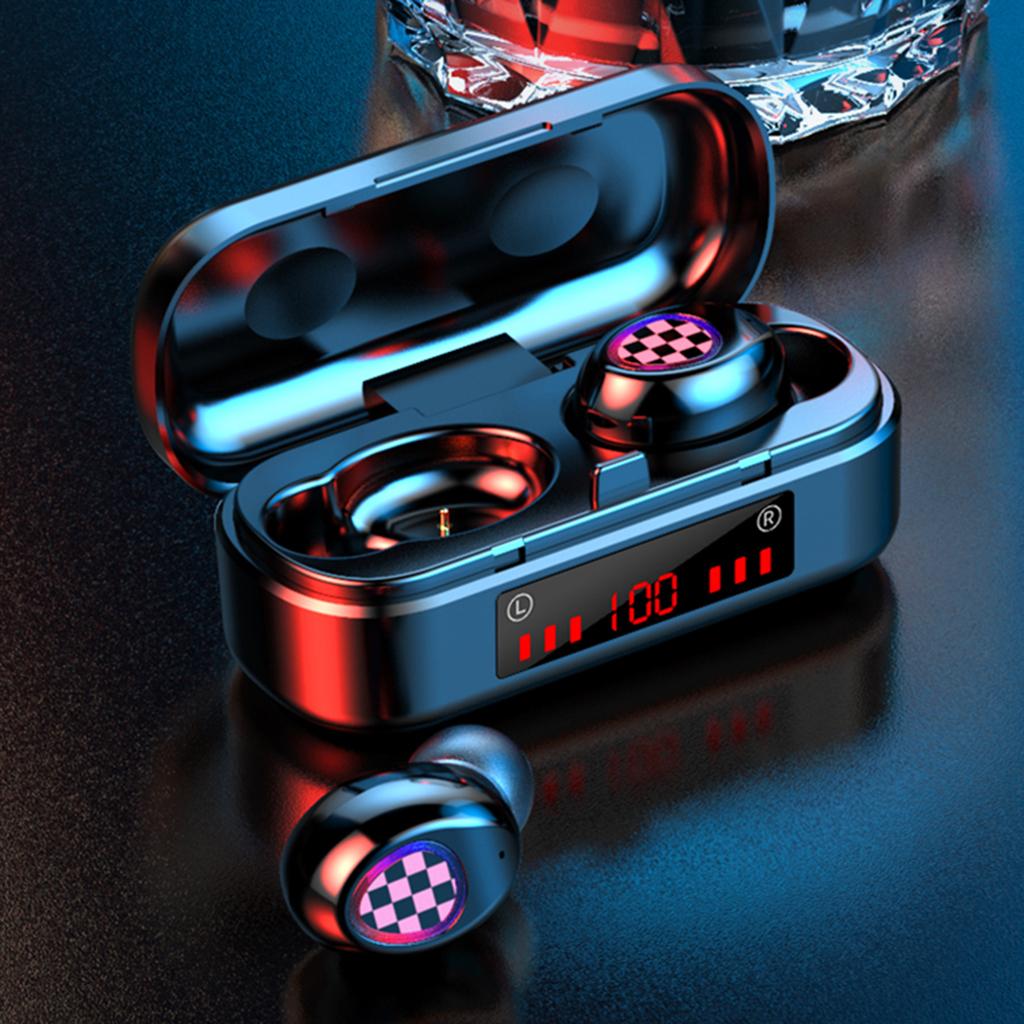 1 Pair Stereo Wireless Earbuds With 300mAh