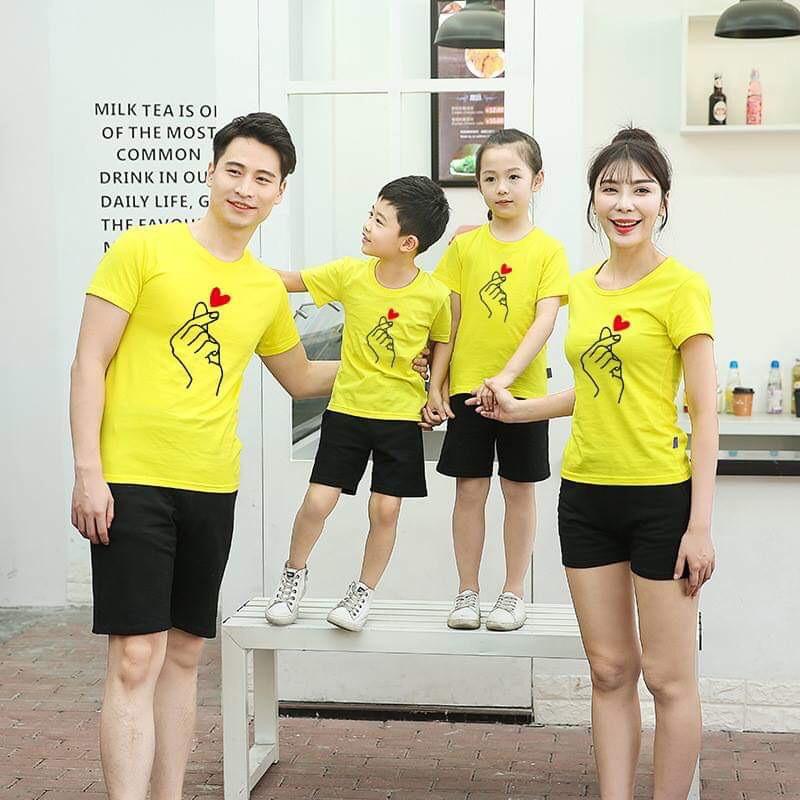 Bộ quần áo đi biển gia đình chất đẹp