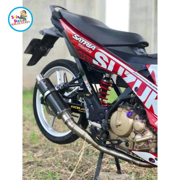 Tem rời satria fi movistar dán xe đỏ