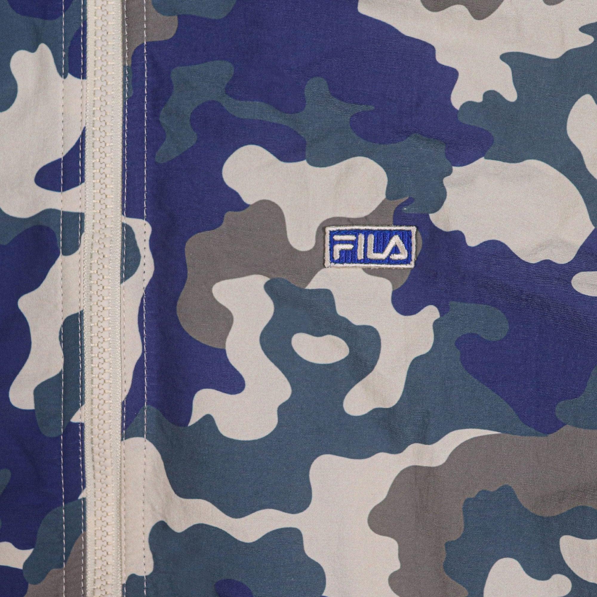 Áo khoác thời trang unisex Fila Camo Print - FS2JKD3792X-RBU