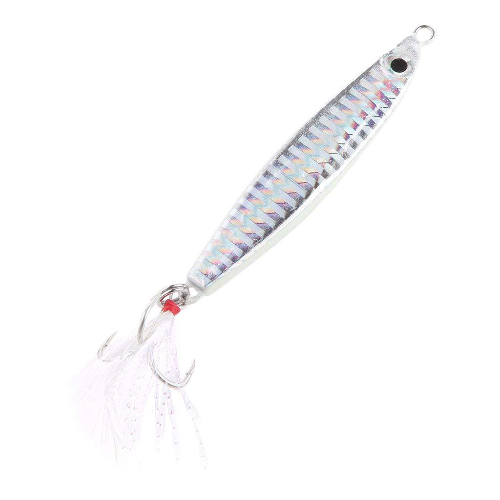 30g VIB Lure Bait Fishing Lure Swimbaits Metal Artificial Lures with Hooks