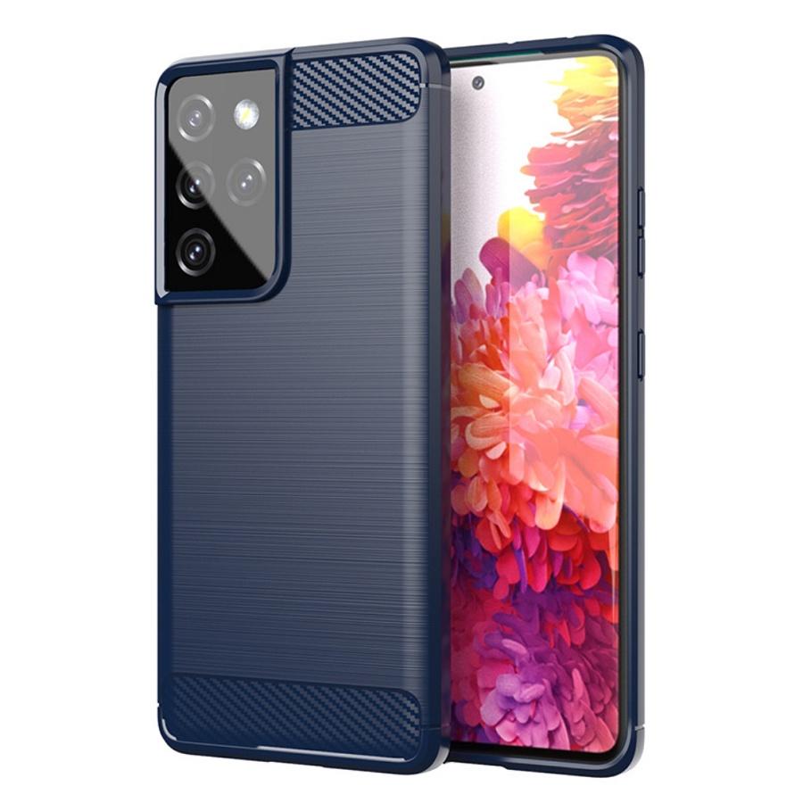 Ốp Lưng cho Samsung Galaxy S21 Ultra Chống Sốc Dẻo Màu Đen