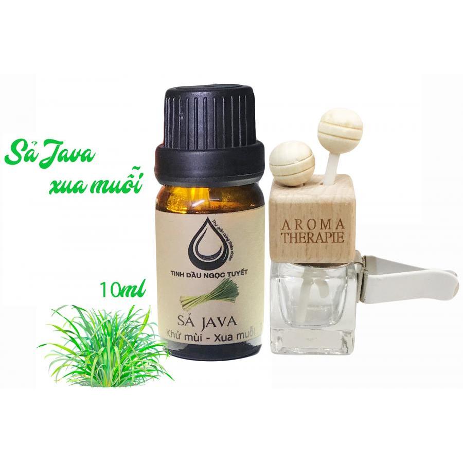 Lọ khuếch tán tinh dầu sả java 10ml gắn máy lạnh, quạt, ô tô và phòng tắm