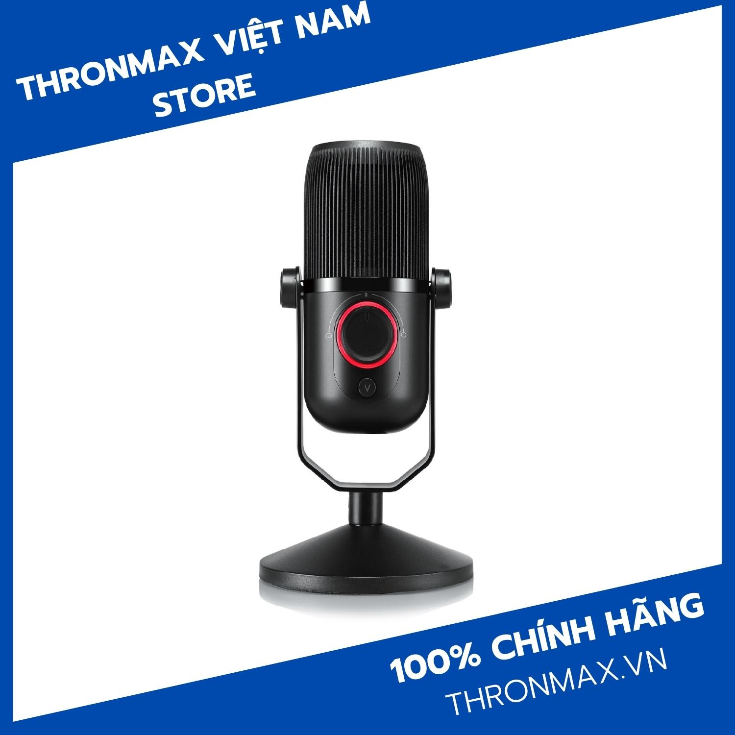 Microphone Thronmax Mdrill Zero M4 Jet Black - Hàng Chính Hãng