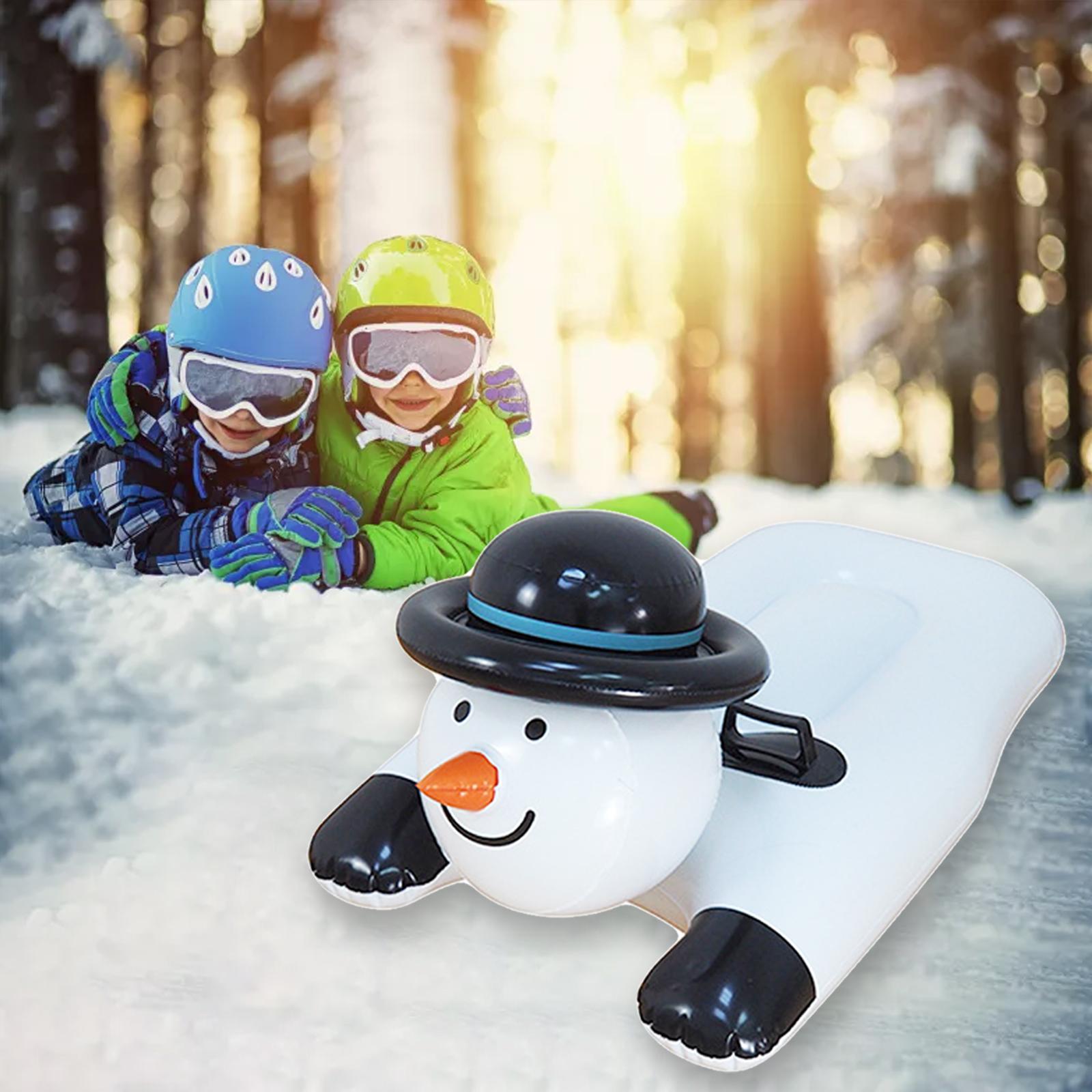 Inflatable Snow Tube Heavy Duty Snow Sled for Children Adult