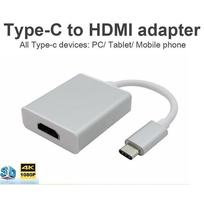 CÁP CHUYỂN USB TYPE-C (THUNDERBOLT 3) RA HDMI (ĐẦU CÁI)