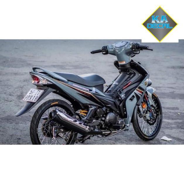 Tem rời ex 2010 dán xe xám xi măng