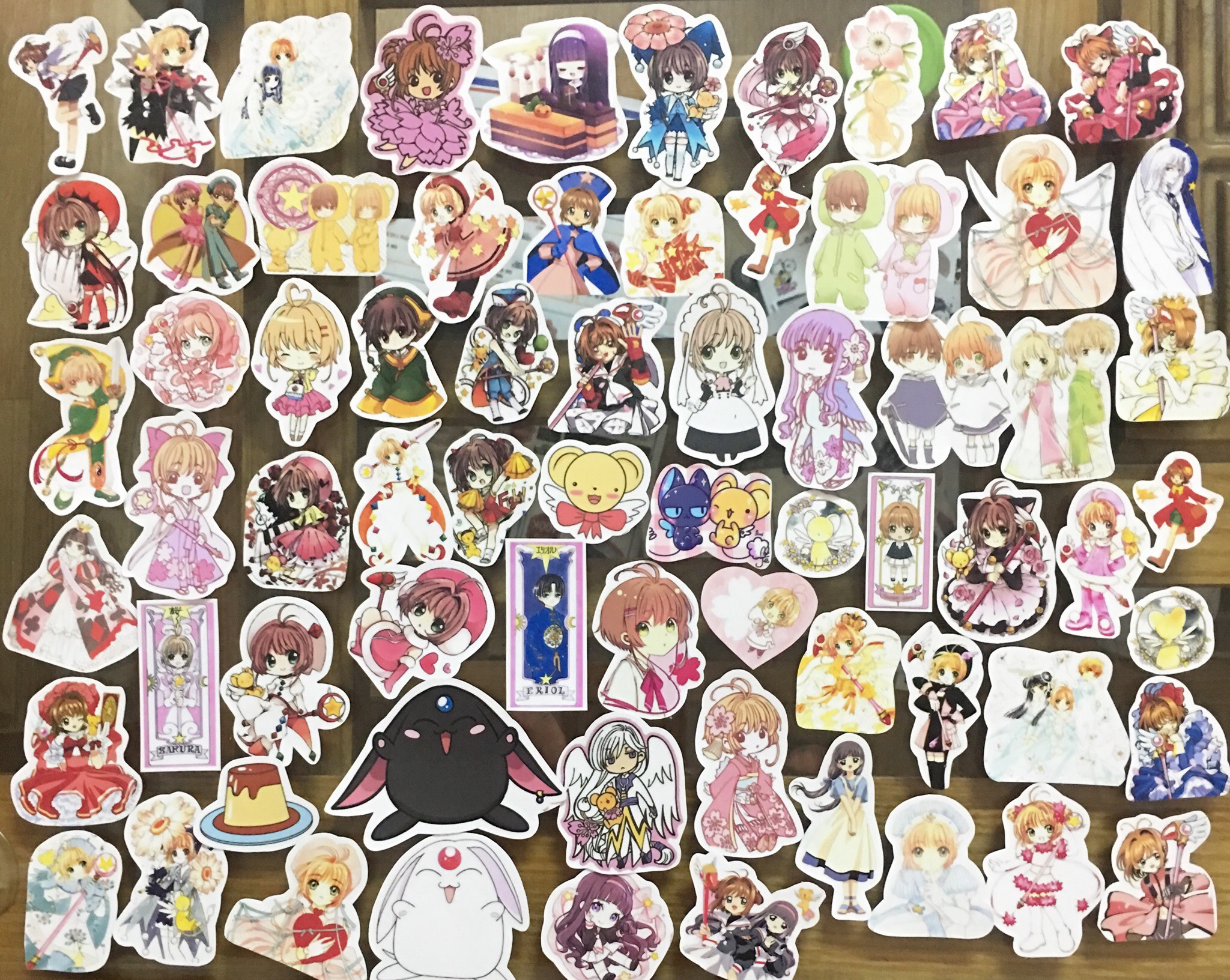 Ảnh sticker SAKURA 50 ảnh nhiều mẫu khác nhau