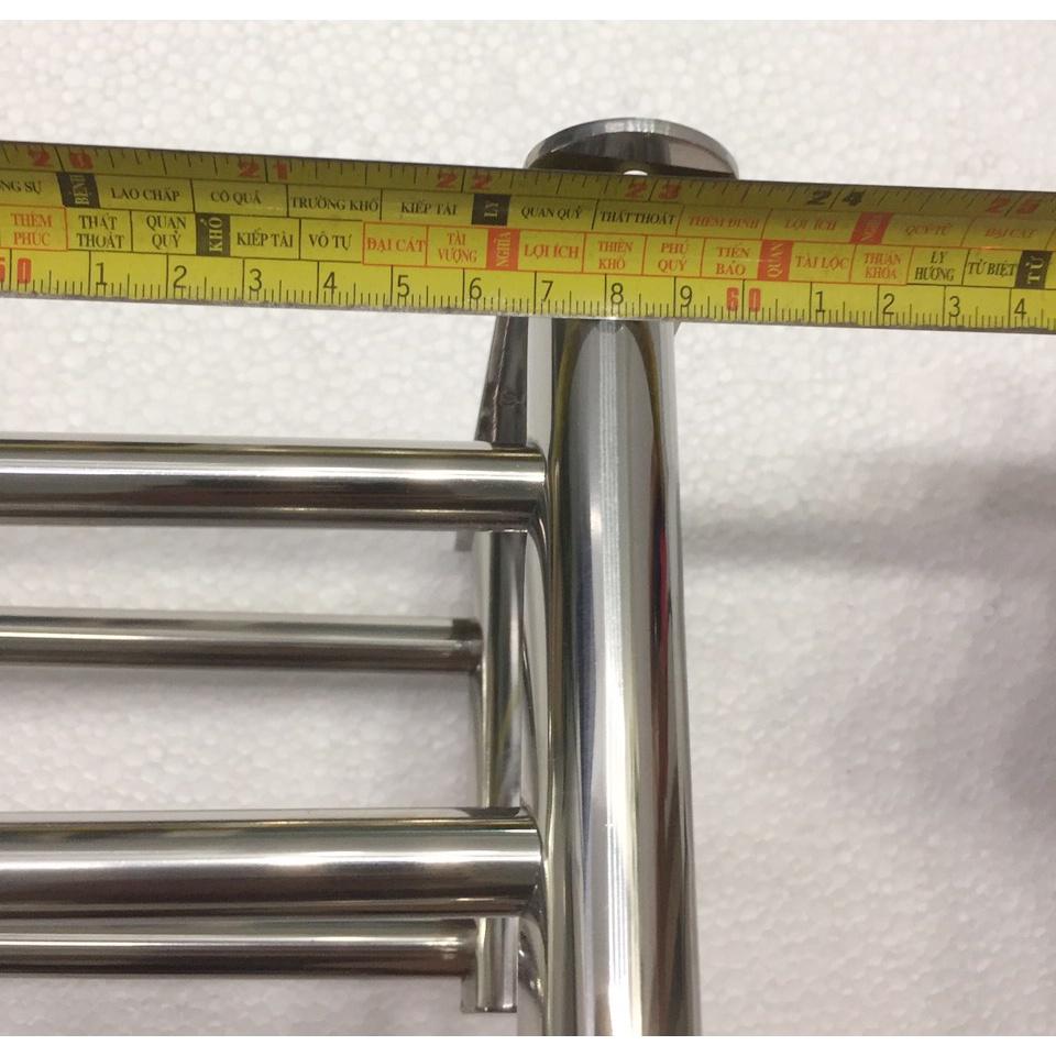 Máng khăn treo 2 tầng đa năng Inox Cao cấp TT-016