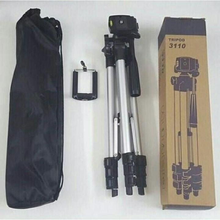 Combo Gậy Chụp Hình Tripod 3110 tặng kèm Remote Chụp Ảnh