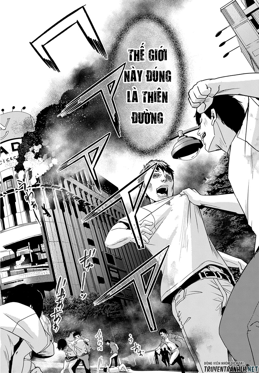 nếu ở thế giới mà dù có làm gì cũng không bị kết tội, bạn sẽ làm gì? chapter 1 40