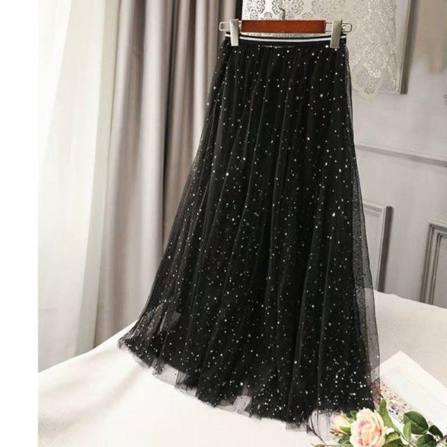 Chân váy lưới tutu kim sa HOT ( Mới về