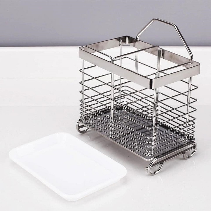 Ống đũa đôi dán tường inox 304
