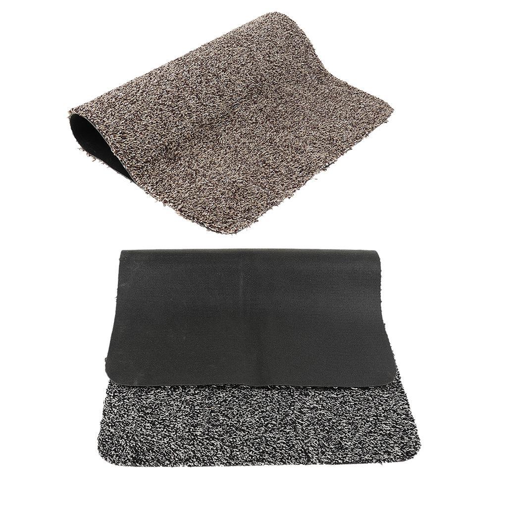 Pet Dog Cat Blanket Clean Suction Carpet Superfine Fiber PVC Dark Grey