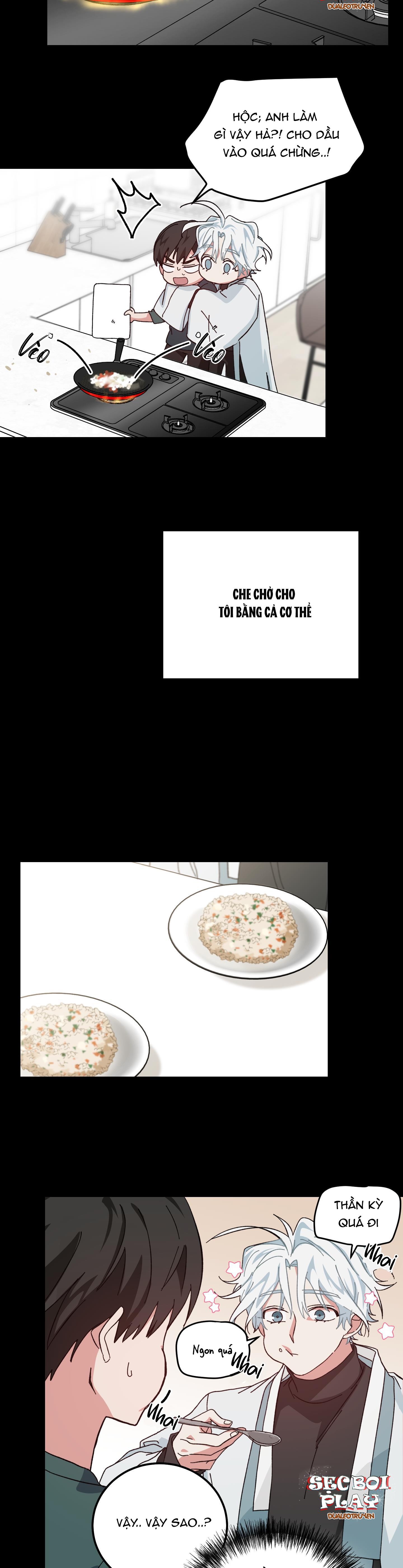 yêu tôi đi, thần hộ mệnh chapter 4 22